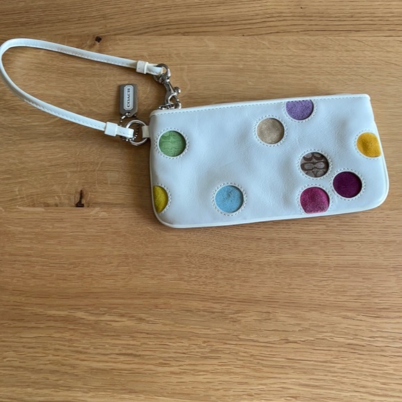 Coach wristlet rare!!! Fun and playful design. - Picture 2 of 8